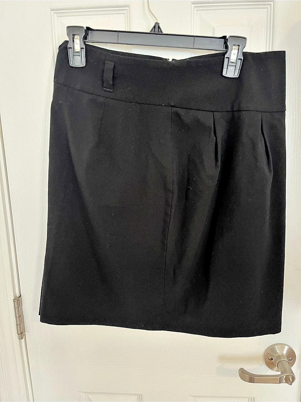 ELLE Black Pencil Skirt Size 12 Like New